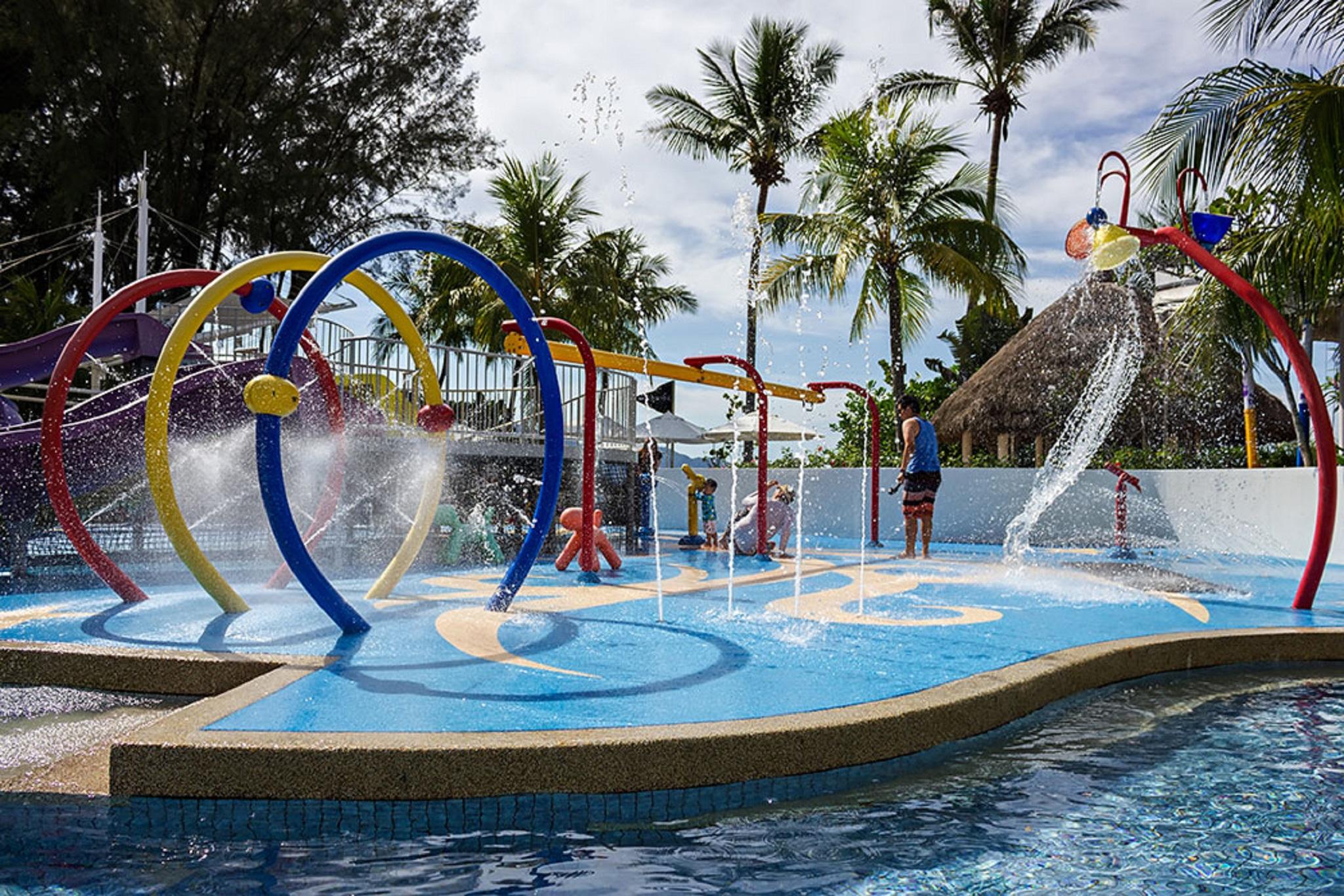 Hard Rock Hotel Penang Batu Feringgi Dış mekan fotoğraf Splash Island